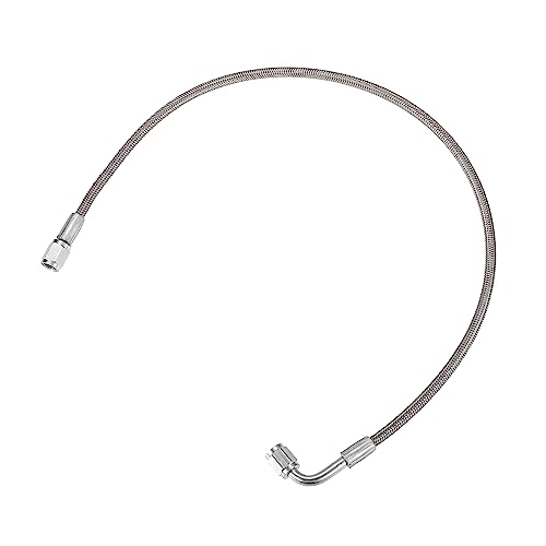 

Маслоподающая линия турбины ABSOPRO AN3 из плетеной стали, фитинг 90 градусов - прямой, длина 22,0 дюйма (55,88 см), Удаленная линия слива масла турбокомпрессора