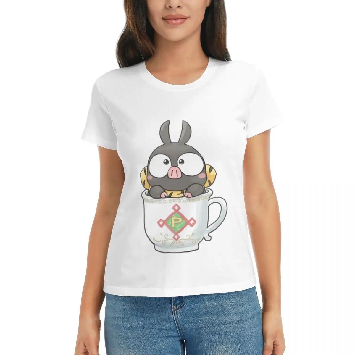 

Women TShirt Ranma 12 Saotome Pig Girls P Chan Summer Short Sleeve Tees ONeck Cotton T Shirts Clothes Tops Streetwear S