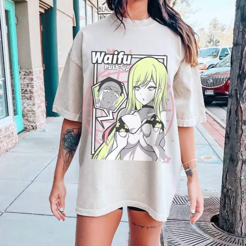 Summer Hot Sale Anime My Dress-Up Darling T-shirt Men Women Hip Hop Streetwear T-shirt Y2K Gothic Cotton Oversized T-shirts