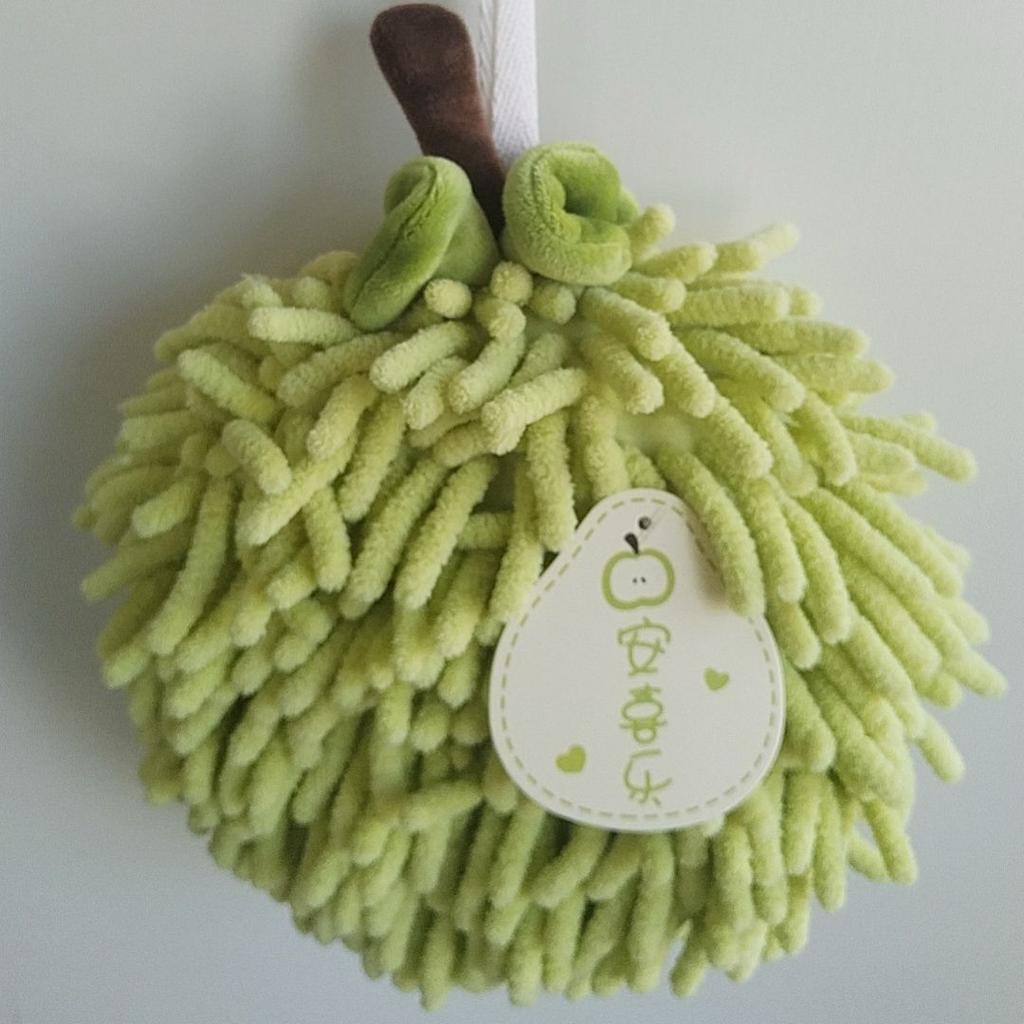 New Fruit Chenier Hand Towel Hanging Kitchen Bathroom Toilet Thick Handball Cute Absorbent Towel