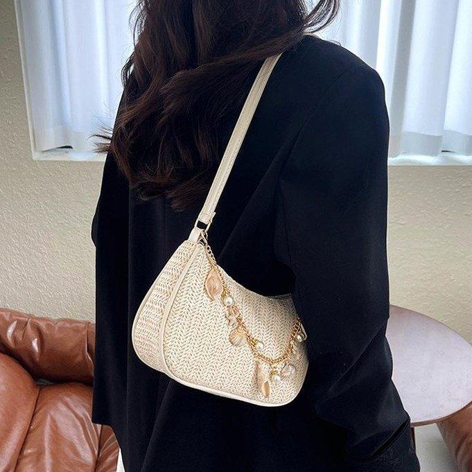 Fashion Shoulder Bag Handbag, Beach Lady Bag with Chain