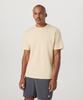 VUORI [Men'S] Short Sleeve Vuori Heavyweight Tee-Rix_Yellowish Beige_Vr16121045