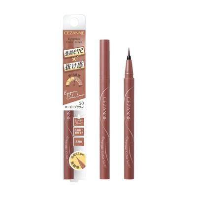 Cezanne Igenic Color Liner 20 Rosy Brown 0.4ml Nuance Color Extra Fine