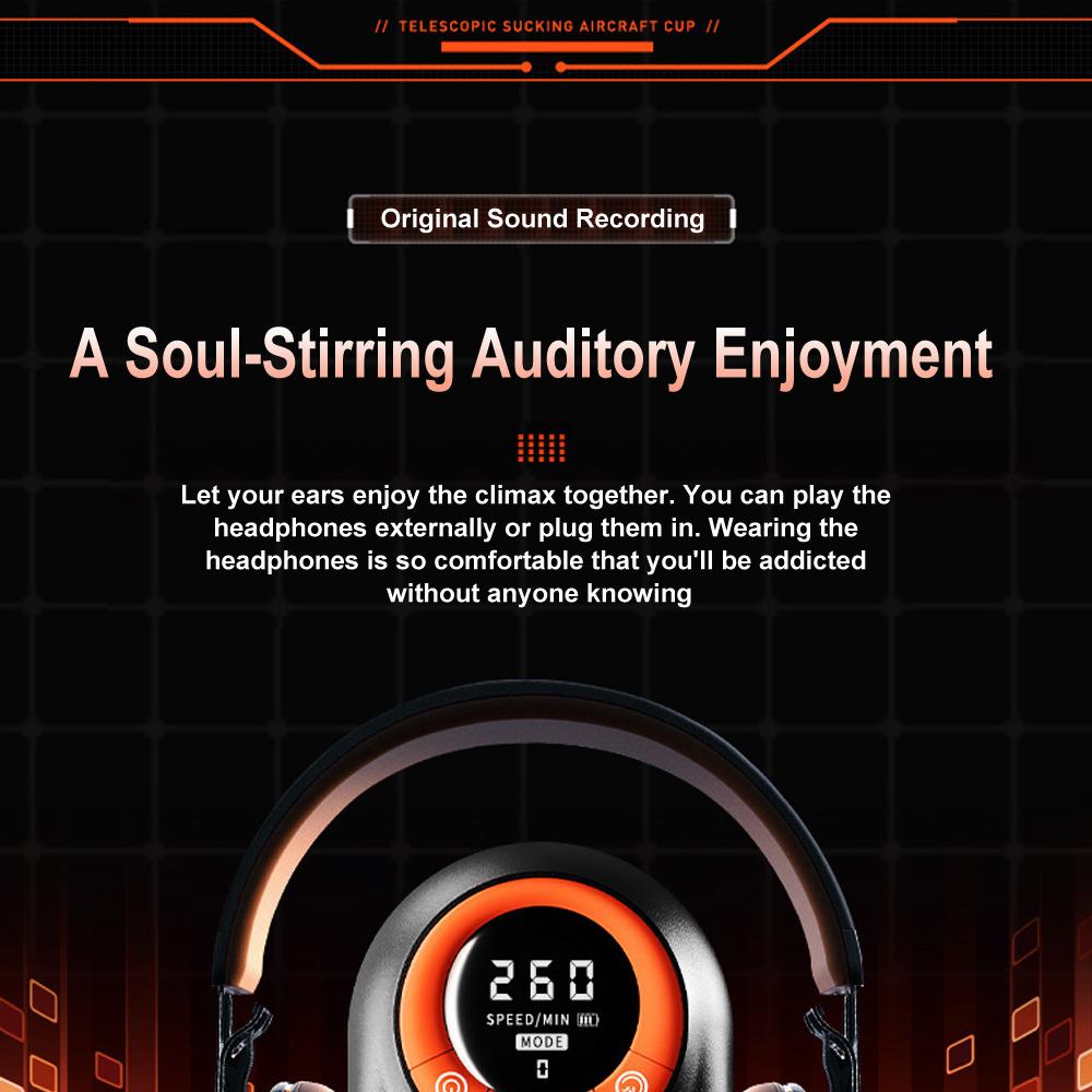 Male Masturbation Cup Blowjob Sex Machine for Men Dick Stroker with Thrusting Vibrating Sucking Modes Sexual Pleasure Tools Penis Exerciser Waterproof