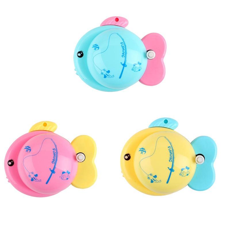 1PACK wind-up fishing outfit, twisted egg toy, mini small fishing game console, children's parent-child interaction