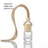 Empty Refillable Hanging Car Diffuser Bottles 21PCS 8ml Transparent Air Freshener Perfume Container Gift for Friends