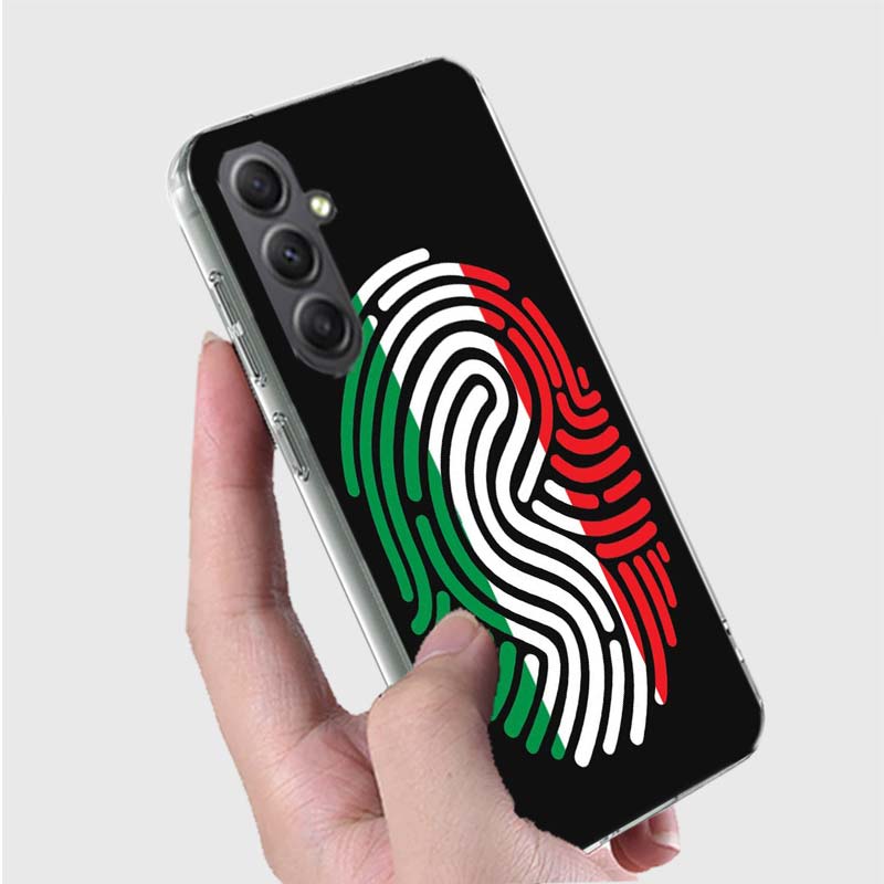 Italy Flag Phone Case for Samsung A16 A26 A36 A56 A17 A37 A57 A07 A06 A02S A03 A04S A05S Galaxy Note 20 10 A50S A71 A51 A31 A30