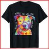 Beware Of Pitbulls They Will Steal Your Heart Dog Owner Black Cotton T-Shirt