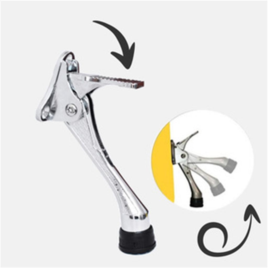 Door Stops Windproof Hardware With Hook 2.7in Magnesium Alloy Marine Door Stopper For Fence Cruise Ship Boat Hotel Exterior
