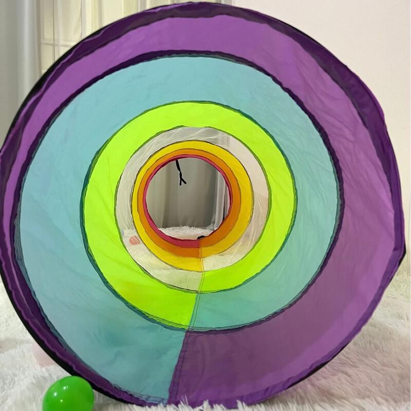 Rainbow Tunnel Children's Play Tent