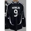Vintage Jerseys, Soccer Uniforms, AC Ronaldo, Ronaldinho, Zidane, Long-sleeved Sportswear, National Team Uniforms