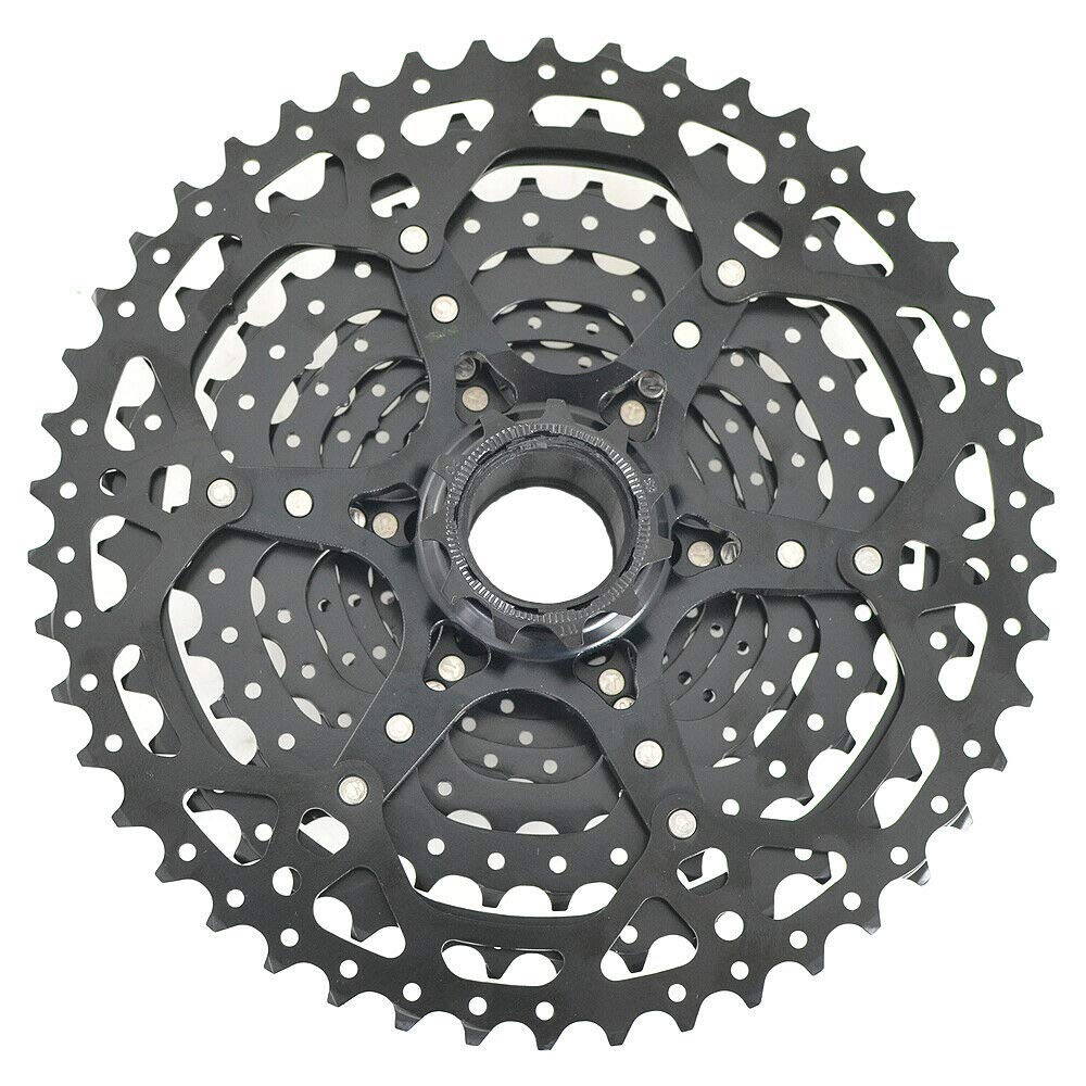 SunRace CSMS3 Wide Ratio Cassette 10 ST1879 11-46T, Speed, Black,