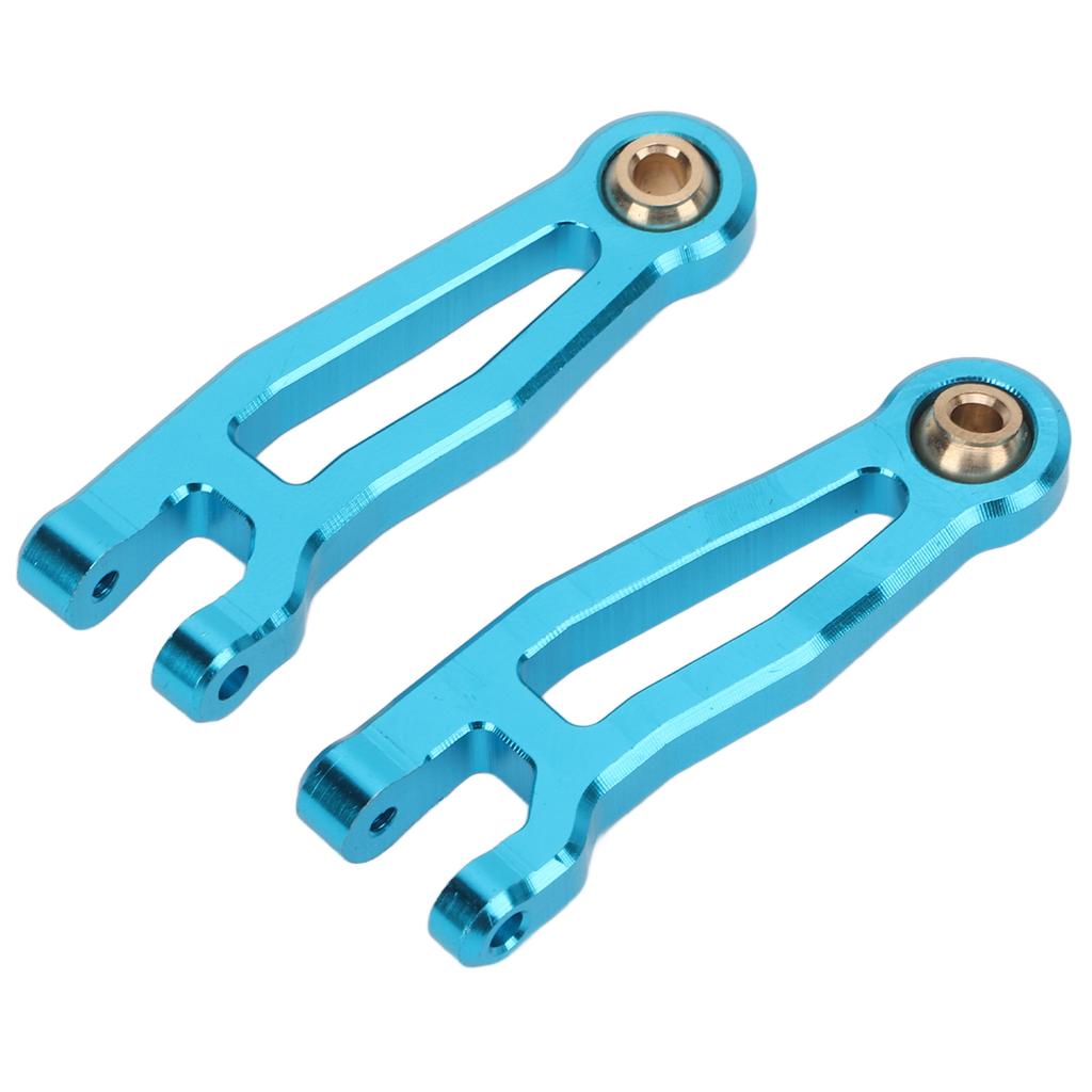 2Pcs RC Car Swing Arm Reduce Bumps High Strength RC Metal Swing Arm for SG1603 SG1604  UD1601  UD16024 1 16 RC CarBlue