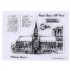 1pc Clear Stamp Transparent Silicone Stamp Spill and Splatter Rubber Stamp for Scrapbook Journal Card Making