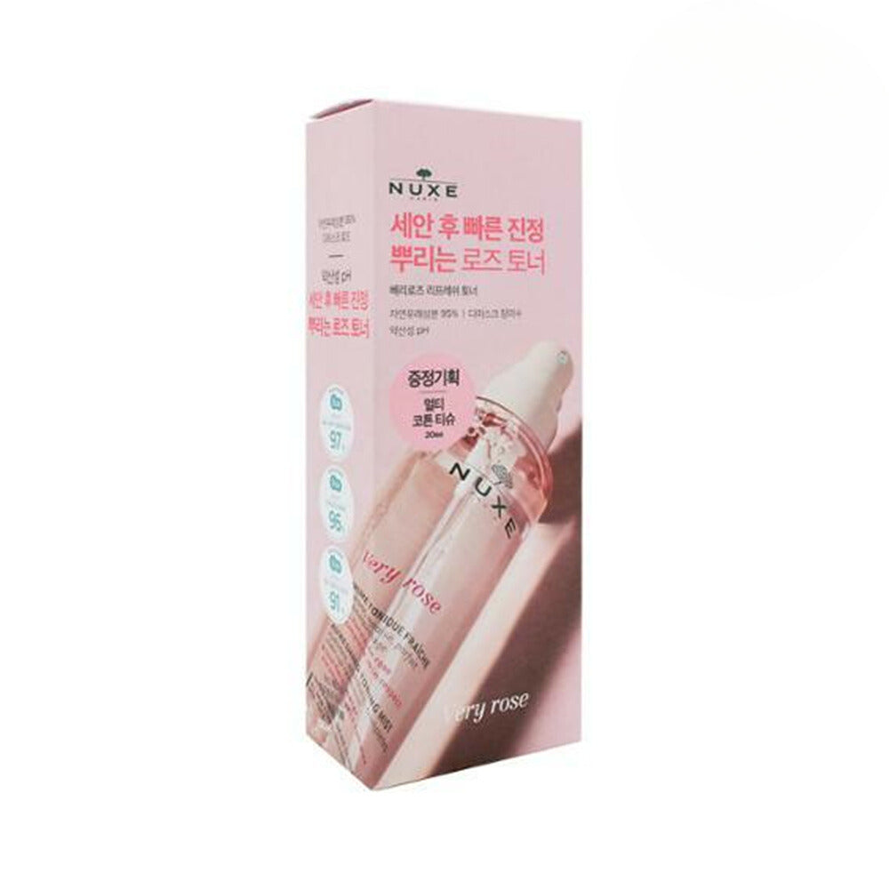 Nuxe Berry Rose Refresh Toner 200 ml Plan (+20 Multi-Cotton Tissue Presented)