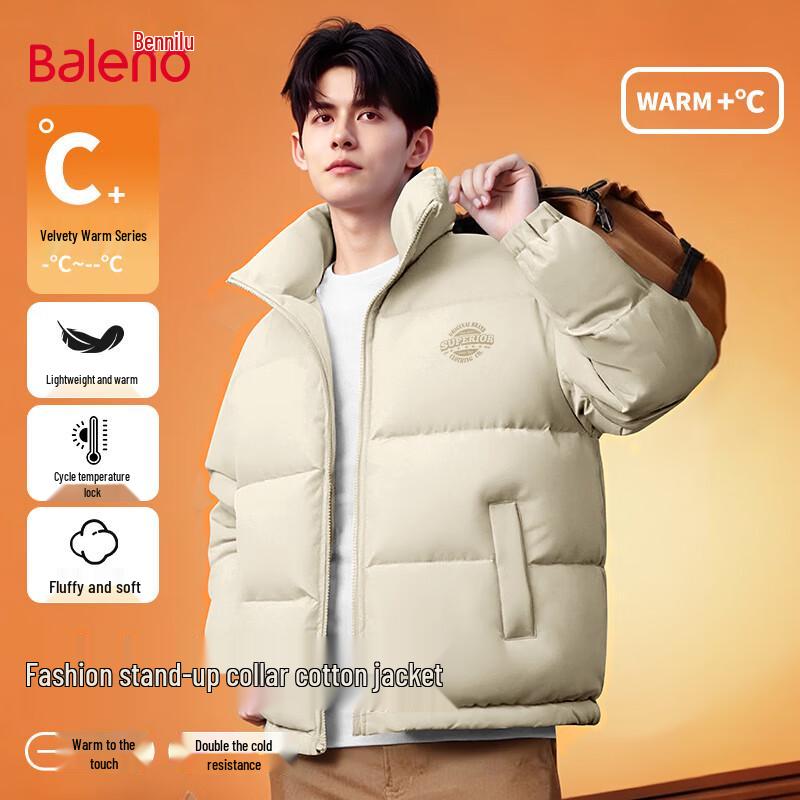 

Мужская зимняя куртка Baleno в американском ретро-стиле с подкладкой 4XL