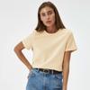 Summer  Women's T-shirt Bottoming Basic Fashionable Solid Lady Short Sleeve Loose Tops Shirts  Tops