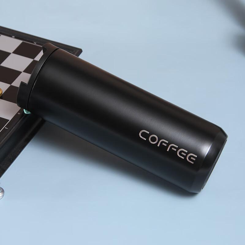 DuoLi Korean Style 304 Stainless Steel Straight Coffee Travel Mug