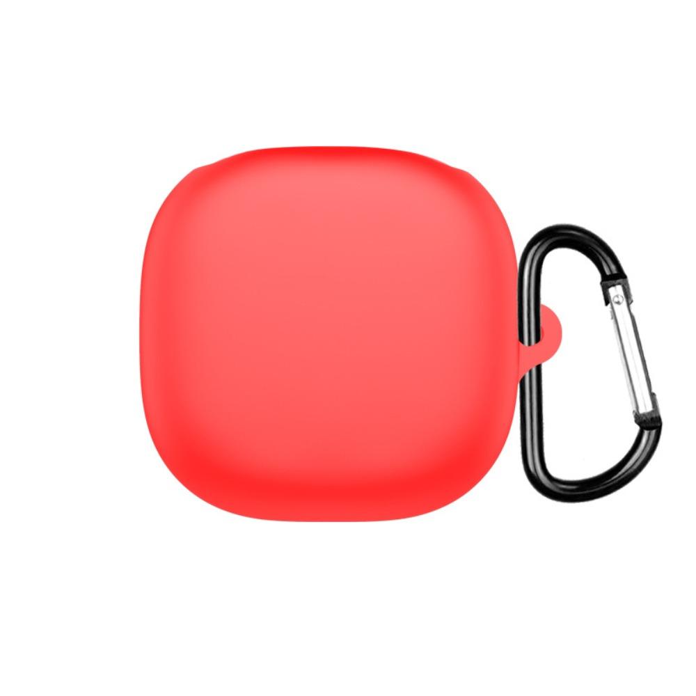 Anti-fall Earphone Case with Carabiner Silicone Earbuds Cover Dustproof Shockproof Charging Box Shell for SHOKZ OpenFit 2+ T921