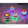 Toy Flash LED Light Colorful Imitation Wood Gyro Music Gyro Music Gyroscope Spinning Gyro