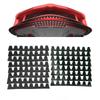 8PCs Front Bumper Scrape Guard Front Bumper Protector Anti Scratch   Fit for Cars