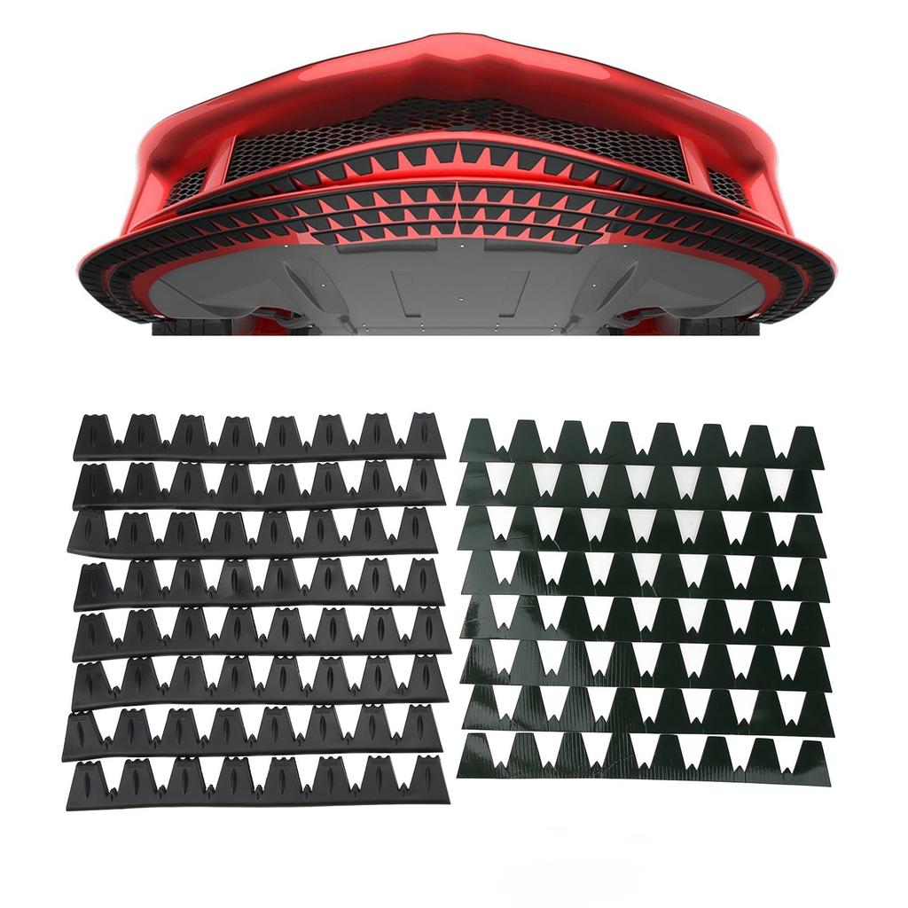 8PCs Front Bumper Scrape Guard Front Bumper Protector Anti Scratch   Fit for Cars