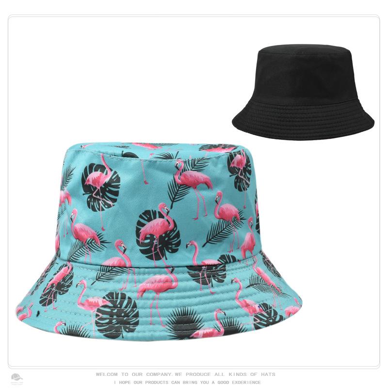 Unisex Bucket Hat Beach Sun Aesthetic Fishing Hat Summer Travel Beach Fisherman Cap Reversible Double-Side-Wear for Men Women
