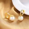 New 925 Sterling Silver AAA Zircon Stud Earrings For Women Fashion Exquisite Student Girlfriend Jewelry Accessories Heart GiftGood Product