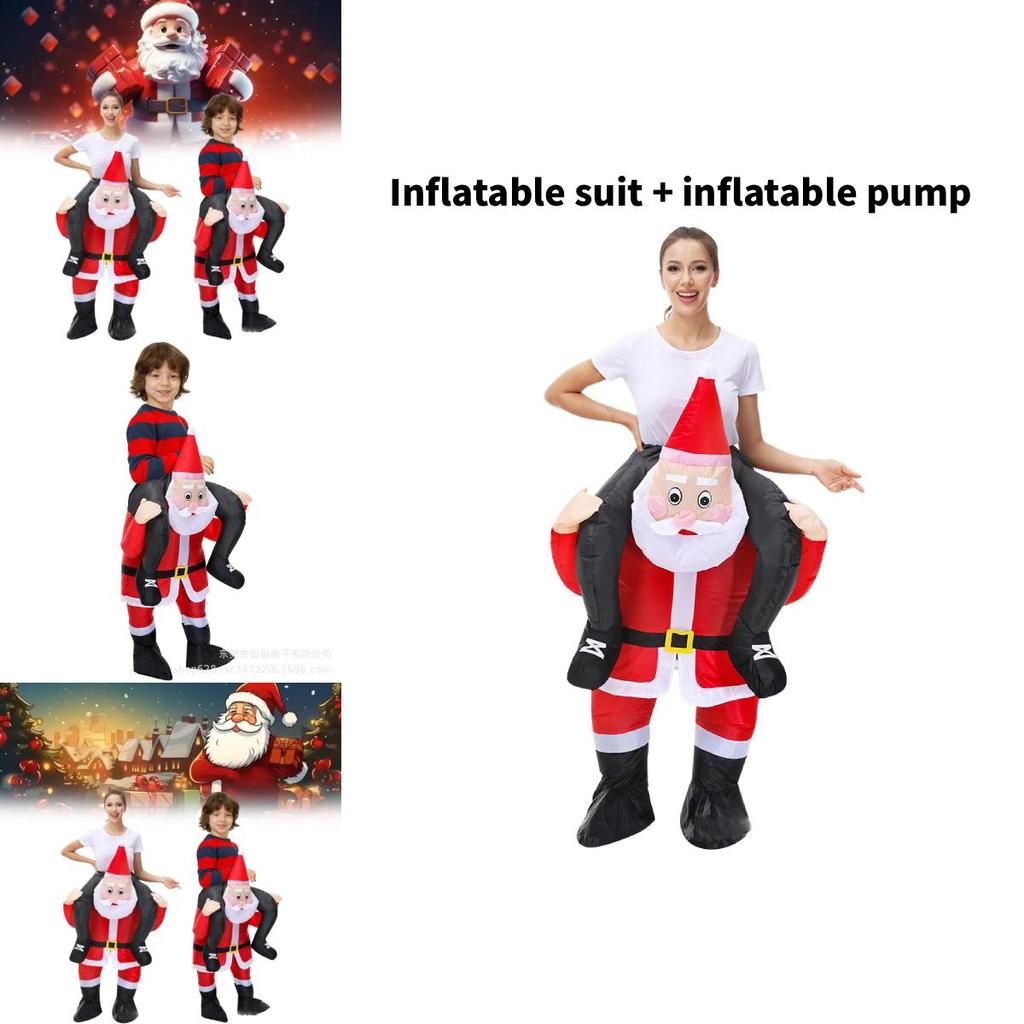 Santa Claus Inflatable Costume For Holiday Events And Parties