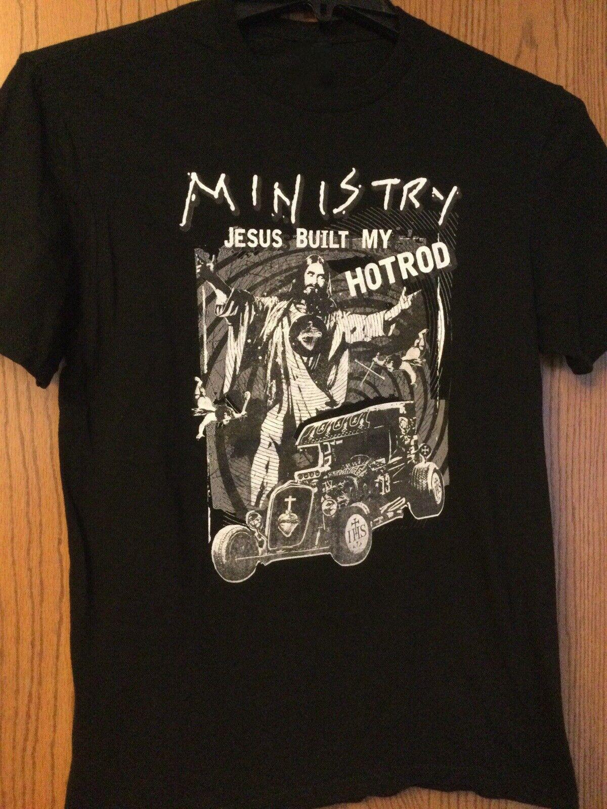 Ministry Band Jesus Built My Hot Rod Shirt Men Women Cotton Tee XXXXL