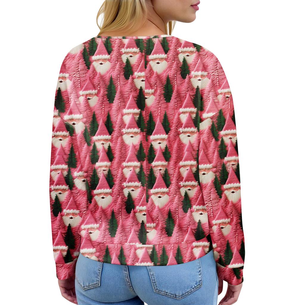 Women's Casual Shirts Long Sleeve Tops Button Up V Neck Loose Knit Fall Favorites For Women