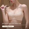 Beautiful Back Push-Up Bra: Lift and Support for Small Chests - Seamless, Wireless, Soft, and Cartoon-Style Design