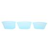 3 Pcs/set Silicone Crisper Food Storage Containers Refrigerator Freezer Storage Bags Reusable Self Sealing Pouch