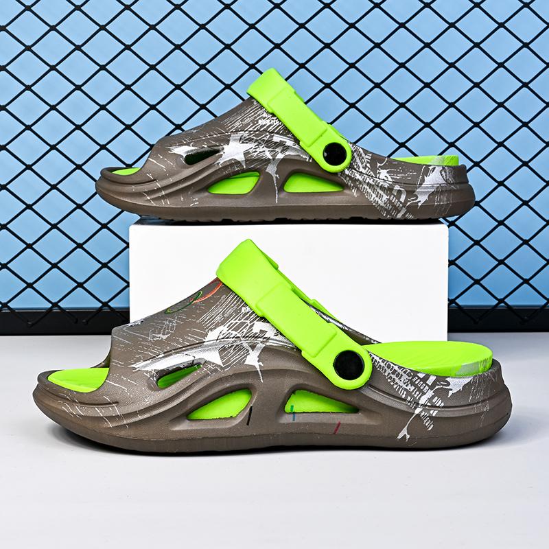 High Quality Mens Hollow Casual Sandals Summer Band Mens EVA Waterproof Shoes Male Outdoor Slippers for Men Comfortable Shoes