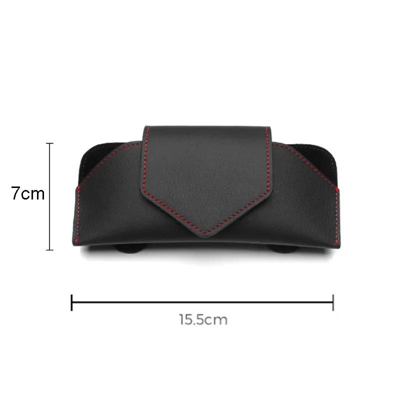 NEU Aufbewahrung Auto Brillenetui Auto Sonnenblende Brillenhalter Sonnenbrillenclip Karten-Ticket-Halter Multifunktion
