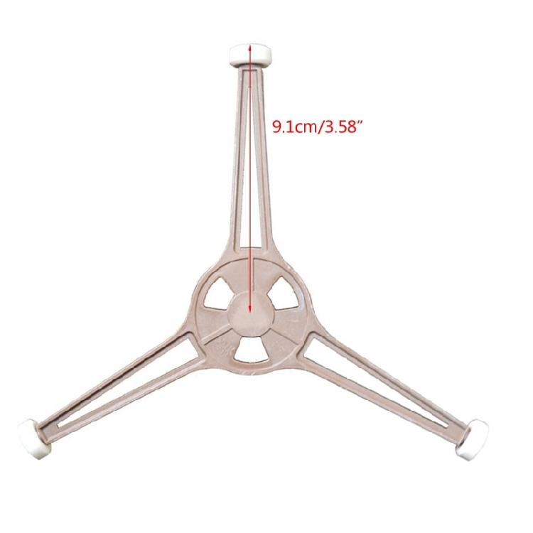 2/4Pcs Microwave Oven Plate Tray Rotating Rings Support Roller Replacement Rings