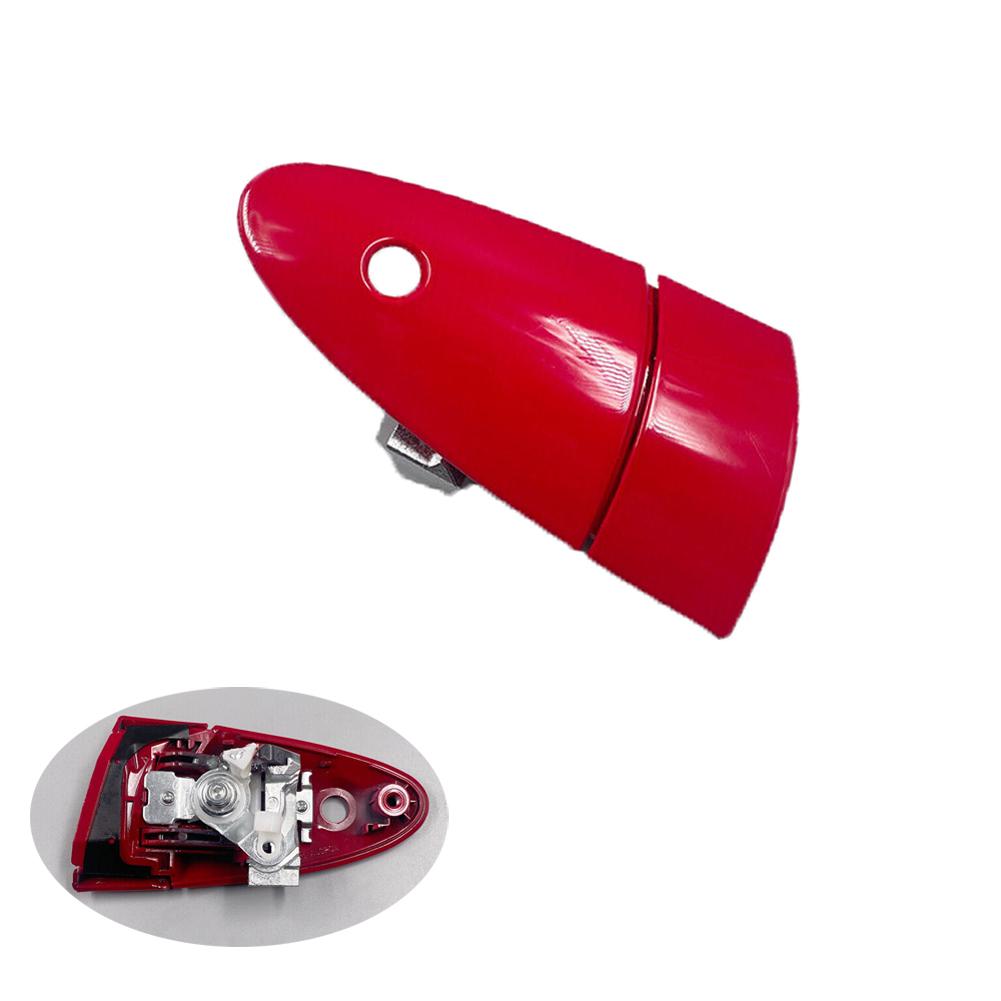 

Внешняя ручка правой двери, красная для Honda CRZ CR-Z 2011-2015 с типом отверстия для ключа, внешняя ручка двери автомобиля