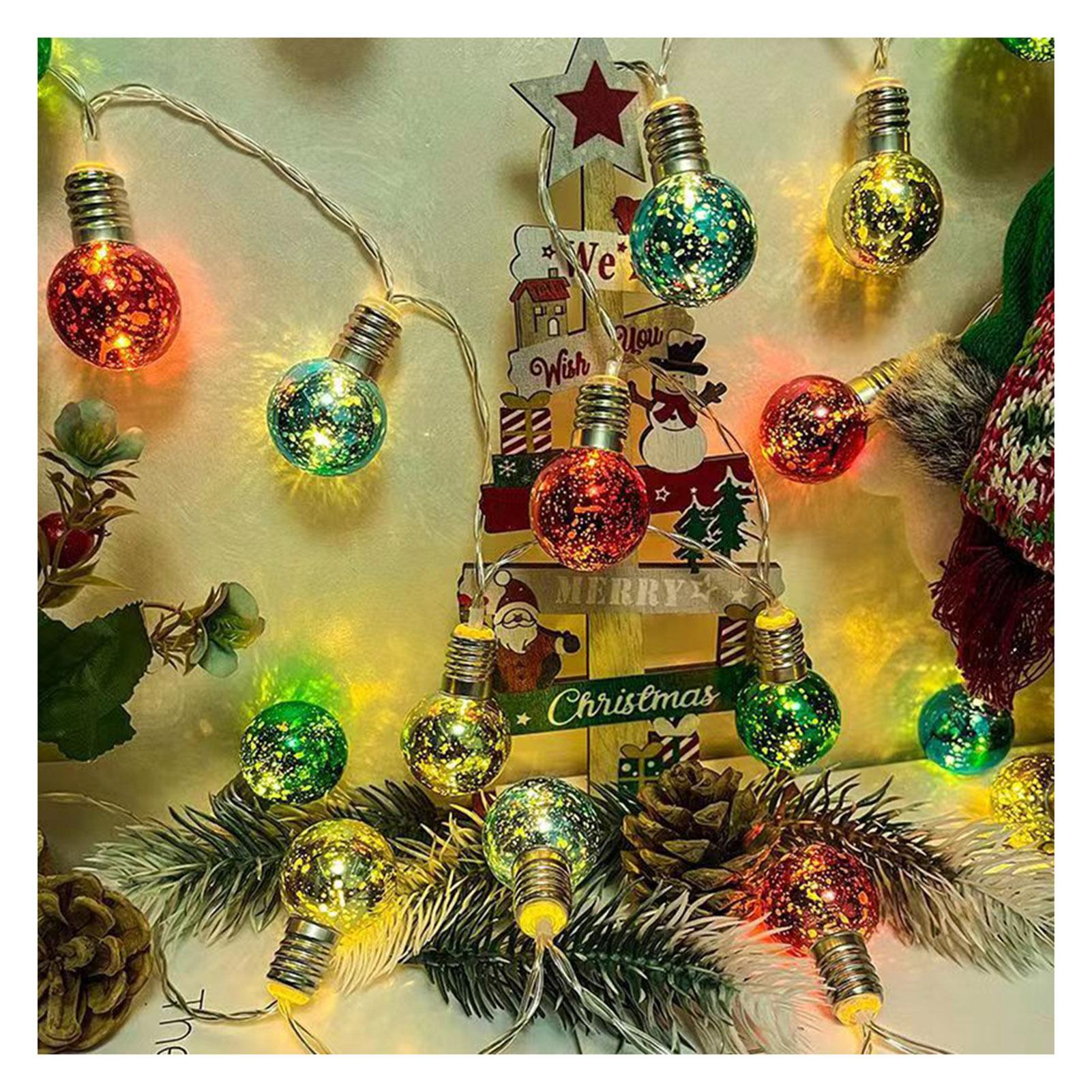 

1/2/3 метра милые звезды/шары/лампочки гирлянды USB зарядка рождественские гирлянды для новогодней рождественской вечеринки 2M 10Lights