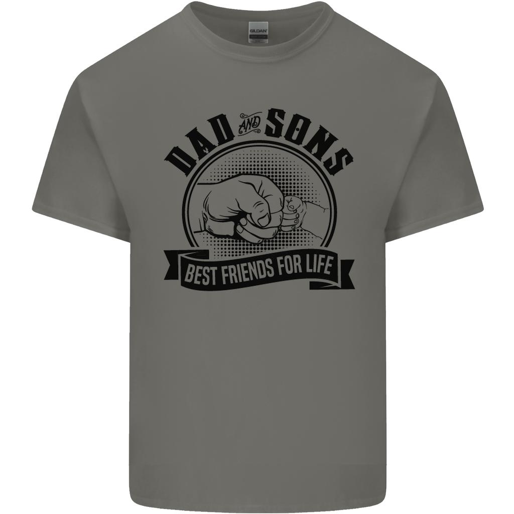 Dad Sons Best Friends Fathers Day Unisexs Light Cotton TShirt