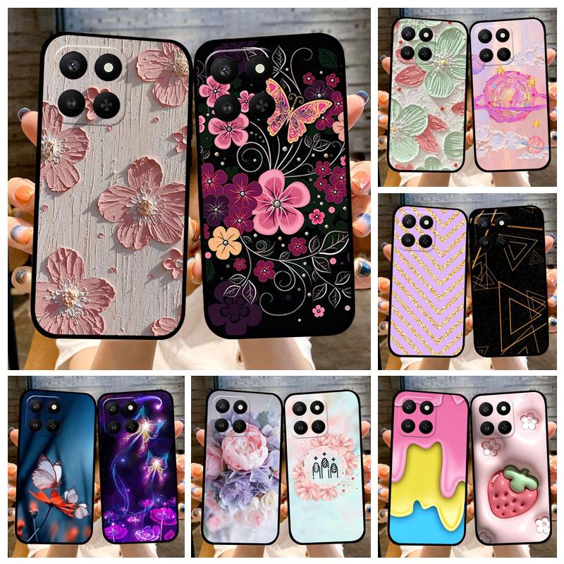For Honor 400 Smart Case X7d Silicone TPU Phone Case Anti Fall Protection Luxury Matte Soft Cover 400Smart HonorX7d Fundas Coque