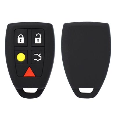 Silicone Car Key Case For Volvo C30 C70 S40 V50 2004 - 2007 Cover Remote Fob Shell Jacket Sleeve