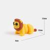 Cute Critter Style Multi-Joint Fidget Toys Multi-Jointed Movable Office Desk Decoration  Home Decor