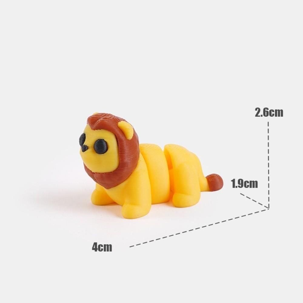 Cute Critter Style Multi-Joint Fidget Toys Multi-Jointed Movable Office Desk Decoration  Home Decor