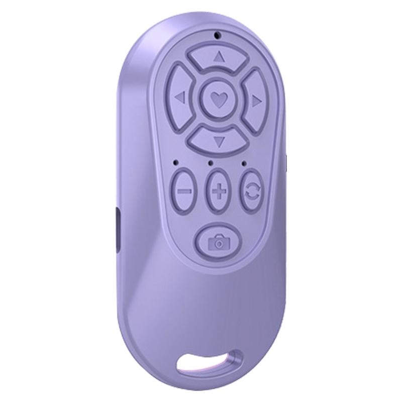 Remote Control For Smartphone Photography Featuring 10M Ranges Slip Matte Buttons Upgraded Chip For Stable Connection And Compacts Design For