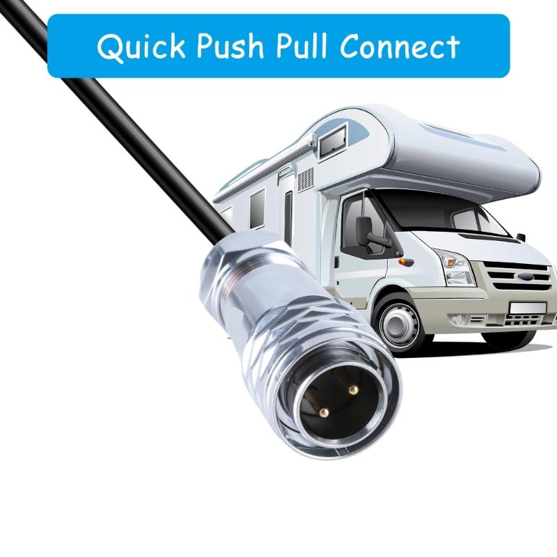 SF2010 Waterproof Industrial Connector SF2013 Female Plug & Male Socket IP67 2Pin To 12Pin For 20mm Panel Mount