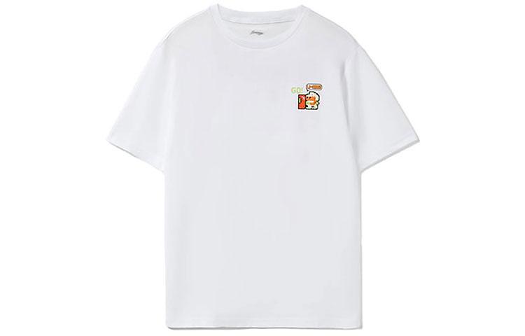 Li Ning Sports Fashion Collection T Shirt Unisex White AHSRB36-4 XXXL