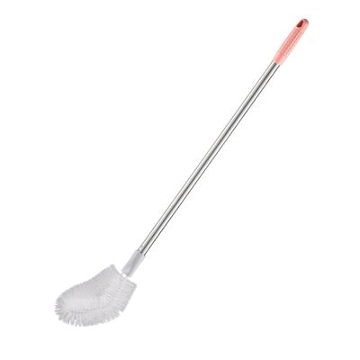 Brosse à bouteille longue poignée en acier inoxydable tête pliable seau à eau brosse de nettoyage pour le ménage