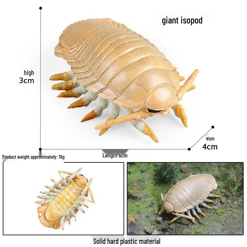 Solid Cross Water Drop Fish Simulation Toy Model - Bobo Sea Creature Ornament