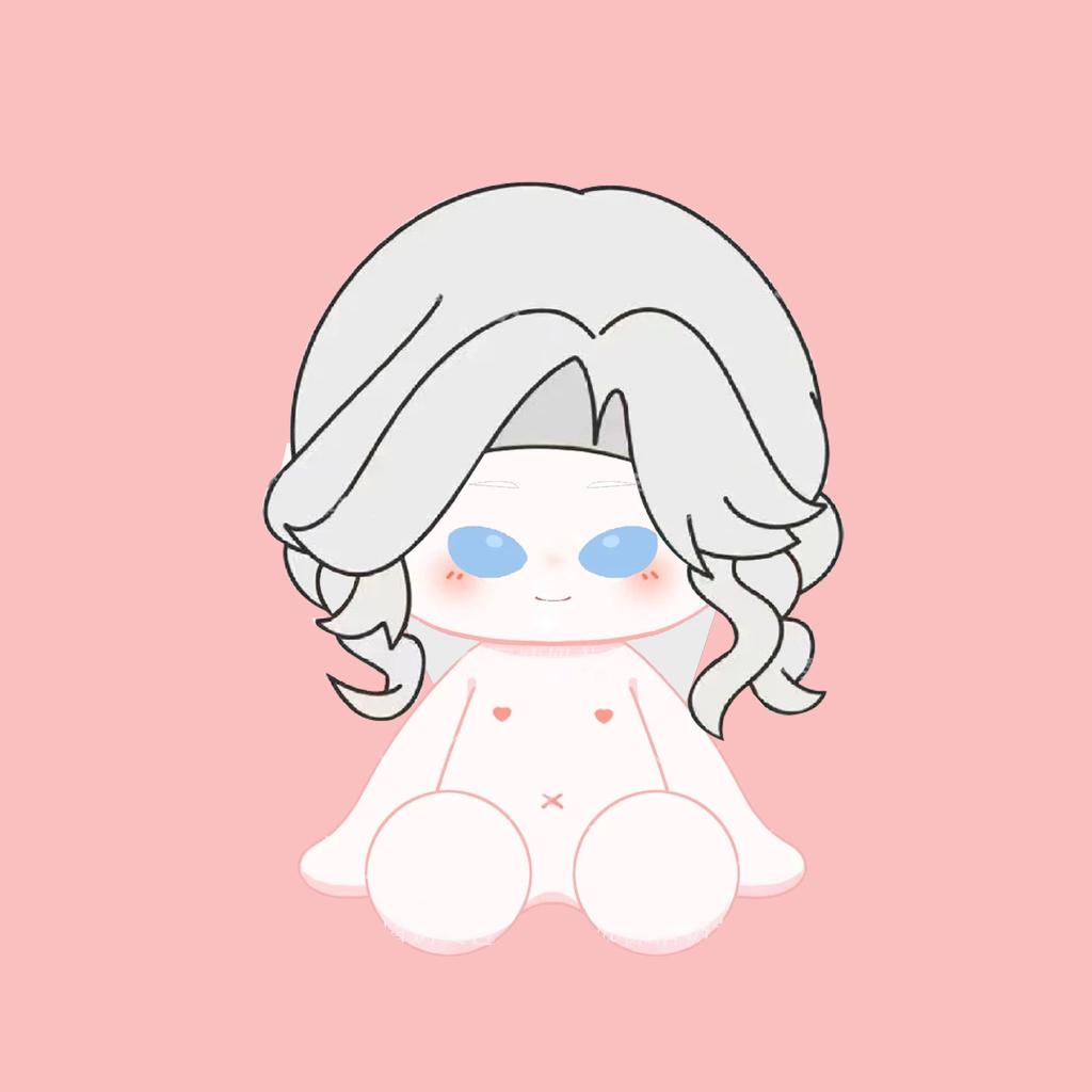 40CM Game Identity V Plush Toys Cosplay Ithaqua Handsome Ear Plushie Doll Dress Up Stuffed Pillow Anime Mascot Christmas Gift