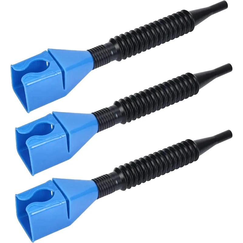 4PCS Car Refueling Funnel Gasoline Foldable Engine Oil Funnel Tool Plastic Funnel Car Motorcycle Refueling Tool Auto Accessories